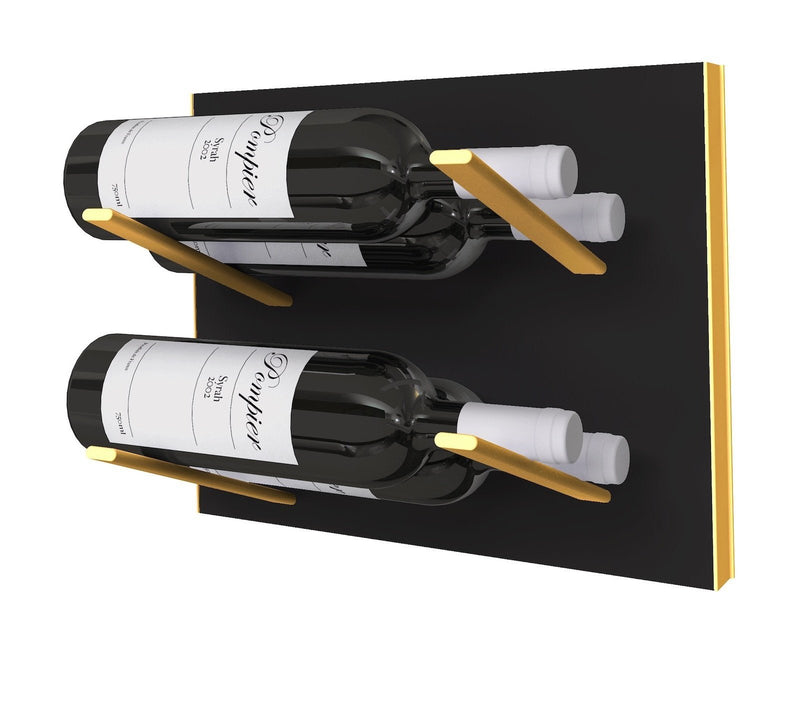 STACT Premier L-type Vinreol - Sort & Guld