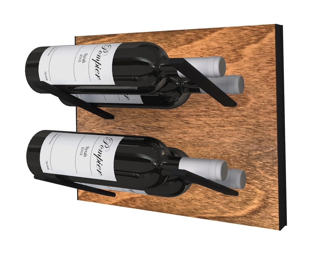 label-ud vinreol - sort & tan