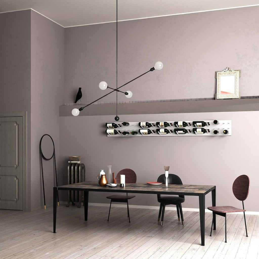 white wine wall storage